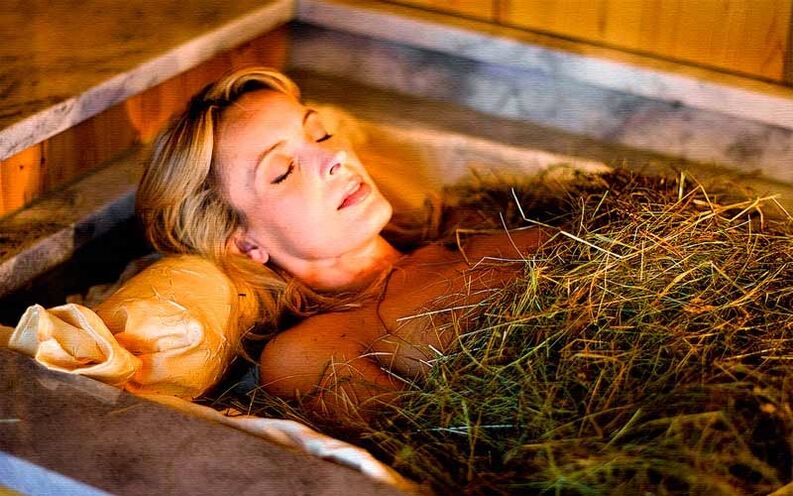 bain aux herbes pour l'ostéochondrose cervicale