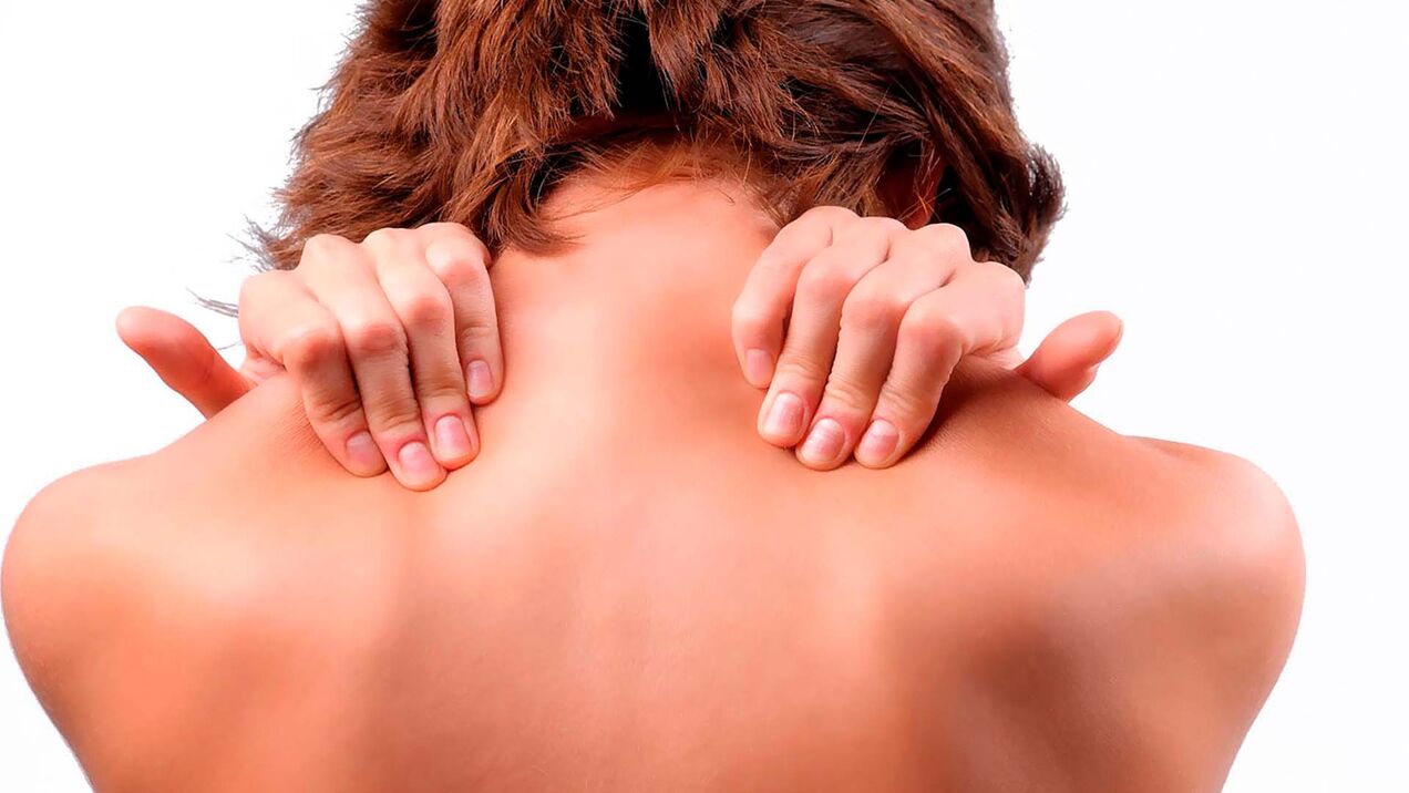 douleur avec ostéochondrose cervicale