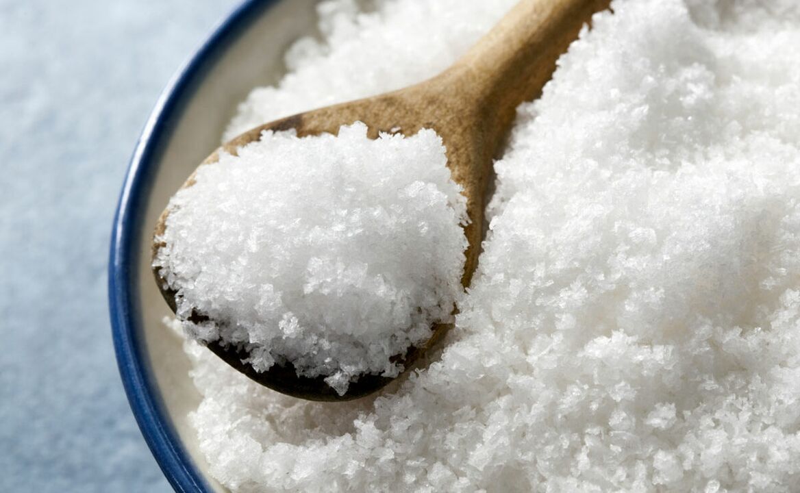 sel pour le traitement de l'ostéochondrose cervicale